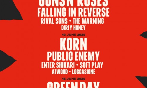 Alza Il Volume, Arriva Firenze Rocks - Si parte giovedí 12 giugno con Guns N' Roses